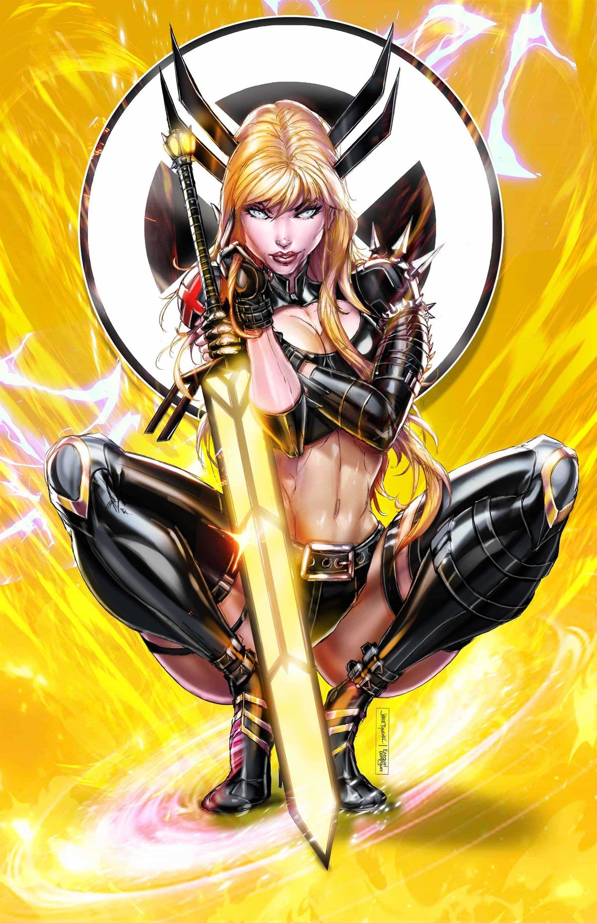 2025 Mutant Sorceress Yellow Virgin Comic Cosplay Exclusive