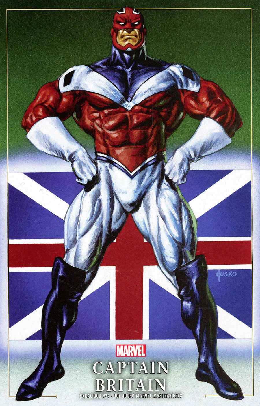 Excalibur #24 — Joe Jusko Marvel Masterpieces Variant