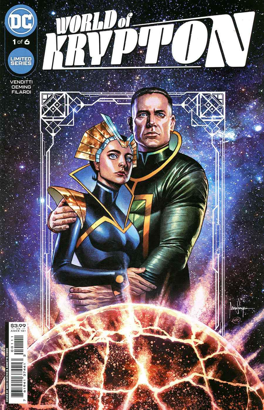 World Of Krypton #1 (Of 6) Cover A Mico Suayan