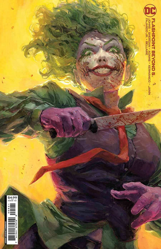 Flashpoint Beyond #5 of 6 — Cover B — Xermanico Card Stock Variant