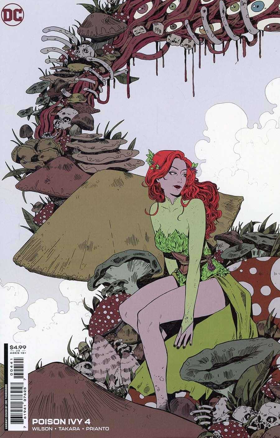 Poison Ivy #4 (Of 6) Cover C Zoe Thorogood Card Stock Variant