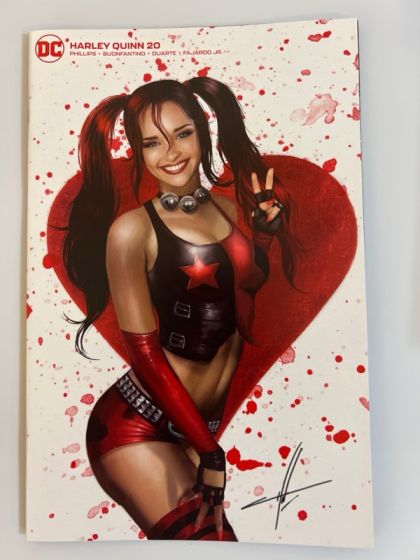 Harley Quinn Vol. 4 #20 – Carla Cohen Minimal Trade Dress Variant (DC, 2022)