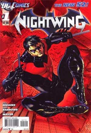Nightwing Vol. 3 #1 – 2nd Print (DC, 2011)