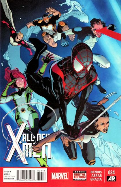 All-New X-Men Vol. 1 #34 – Regular Mahmud Asrar Cover (Marvel, 2014)
