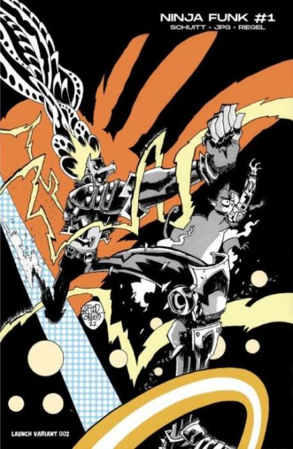 Ninja Funk #1 – Jim Mahfood Launch Cover (WhatNot Publishing, 2022)