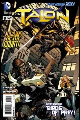 Talon #9 – Miguel Sepulveda Regular Cover (DC, 2013)