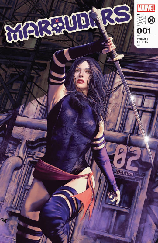 Marauders 1 Unknown Comics Marco Turini Exclusive Variant