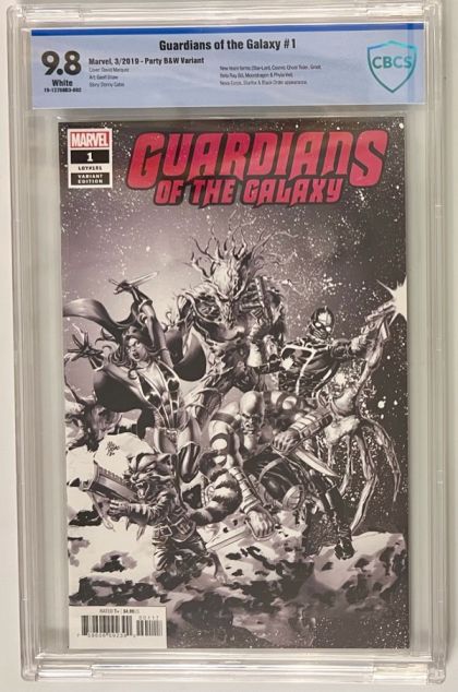 Guardians of the Galaxy Vol. 5 #1 – Incentive Mike Deodato Jr Party Sketch Variant Cover (Marvel, 2019) CBCS 9.8