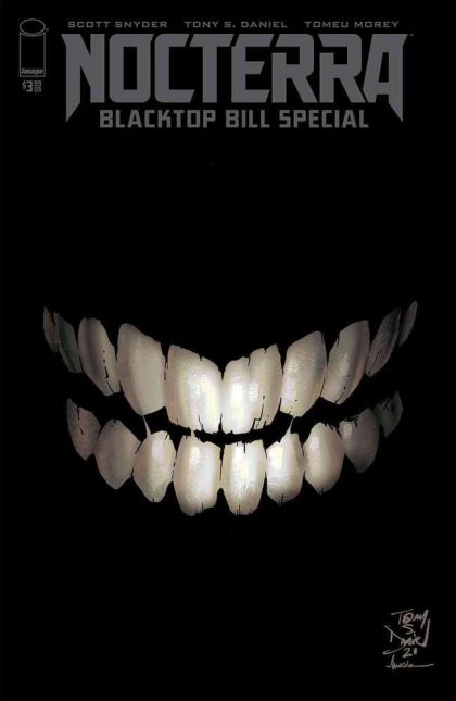 Nocterra: Blacktop Bill Special #1 – Variant Blackout Cover (Image, 2022)