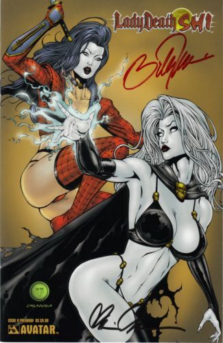 Lady Death & Shi #0 – Premium Cover (Avatar Press, 2007)