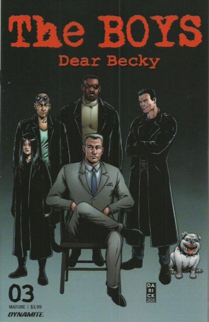 The Boys: Dear Becky #3 – Regular Darick Robertson Cover (Dynamite Entertainment, 2020)