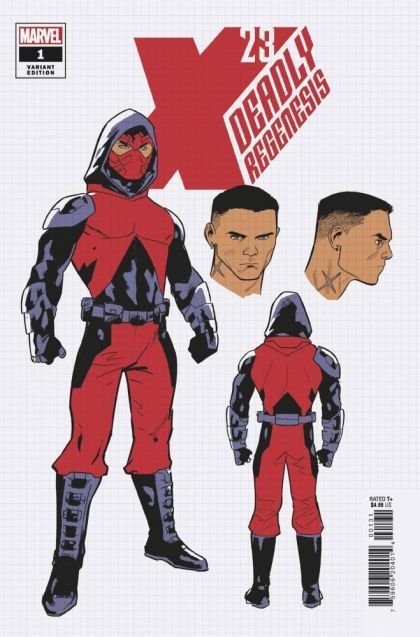 X-23: Deadly Regenesis #1 – Jan Bazaldua Incentive Design Variant (1:10) (Marvel, 2023)