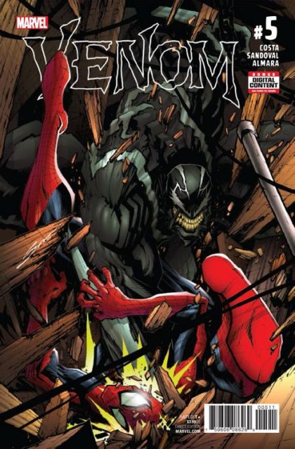 Venom Vol. 3 #5 – Regular Gerardo Sandoval Cover (Marvel, 2017)