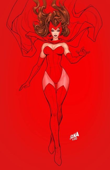 Scarlet Witch Vol. 3 #4 – David Nakayama Foil Virgin Variant (Marvel, 2023)