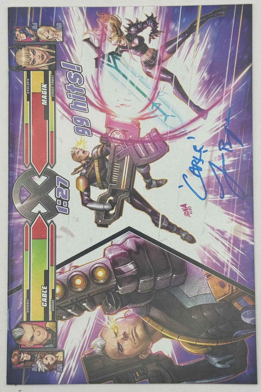 Cable #6 — David Nakayama Virgin Variant — Signed Lawrence Bayne — X of Swords