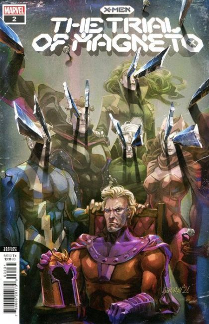 X-Men: The Trial of Magneto #2 – Variant Ivan Shavrin Cover (Marvel, 2021)