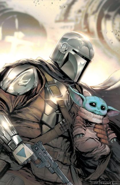 Star Wars: The Mandalorian Vol. 1 #8 – Tyler Kirkham Virgin Variant (Marvel, 2023)