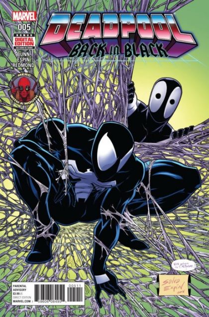 Deadpool: Back In Black #5 – Regular Salvador Espin Cover (Marvel, 2016)