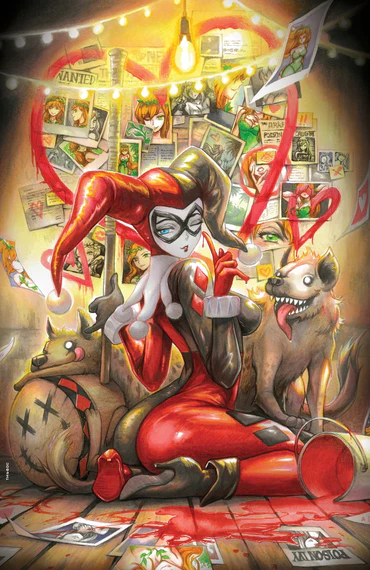 Harley Quinn Vol. 4 #30 – Rachta Lin Exclusive Virgin Variant (DC, 2023)