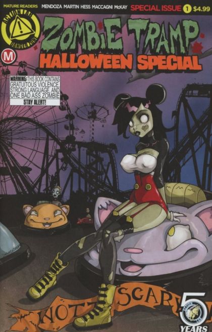Zombie Tramp Halloween 2016 Special # – Regular Dan Mendoza Cover (Danger Zone, 2016)