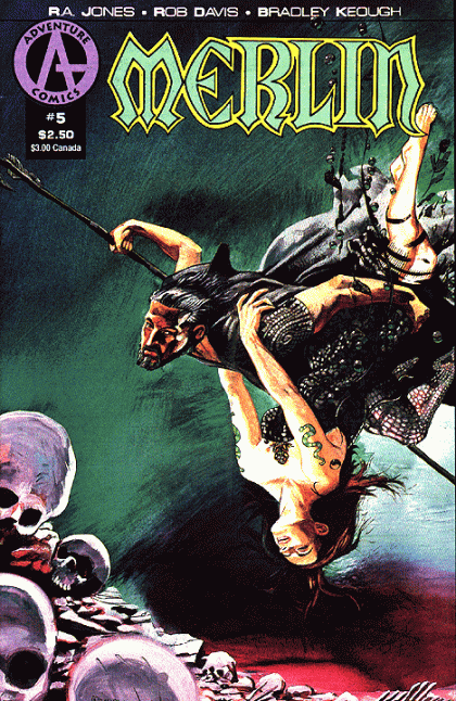 Merlin Vol. 1 #5 (Malibu, 1990)
