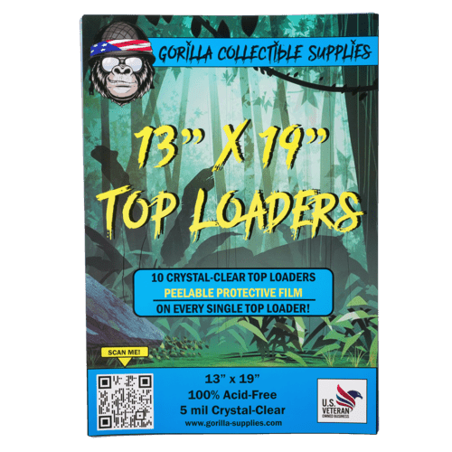 13x19 Print Toploaders - 100 COUNT CASE