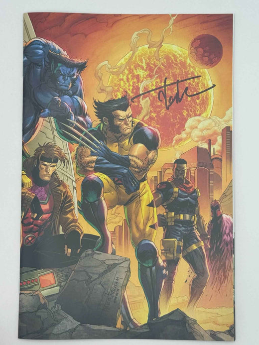 X-Men #14 — Tyler Kirkham Connecting Virgin Variant — Signed — Unknown Comics