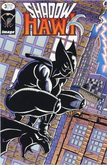 Shadowhawk Vol. 1 #3 – Glow-in-the-Dark Cover (Image, 1992)