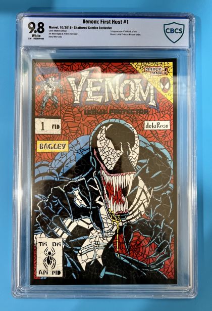 Venom: First Host #1 – Shattered Comics Variant (Marvel, 2018) CBCS 9.8