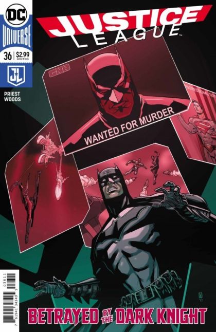 Justice League Vol. 2 #36 – Regular Pete Woods Cover (DC, 2018)