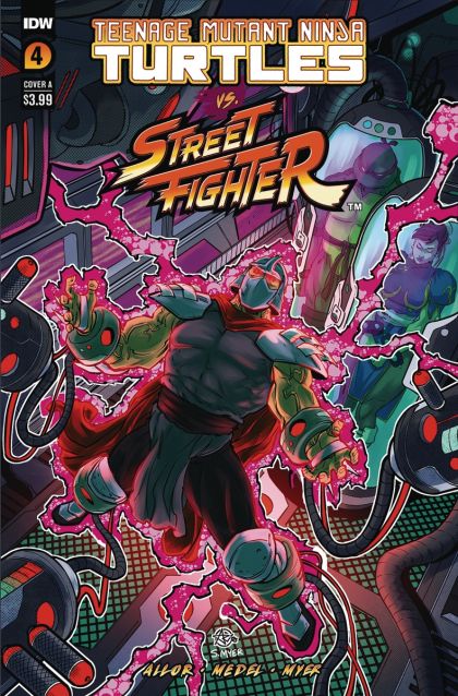 Teenage Mutant Ninja Turtles vs. Street Fighter #4 – Ariel Medel Regular (IDW Publishing, 2023)