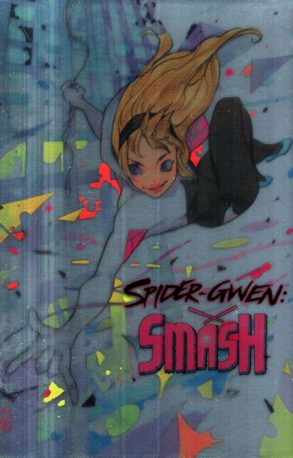 Spider-Gwen: Smash #1 – Peach Momoko Foil Variant (Marvel, 2023)