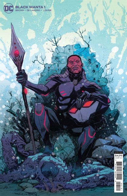 Black Manta #1 – Sanford Green Variant Cover (DC, 2021)