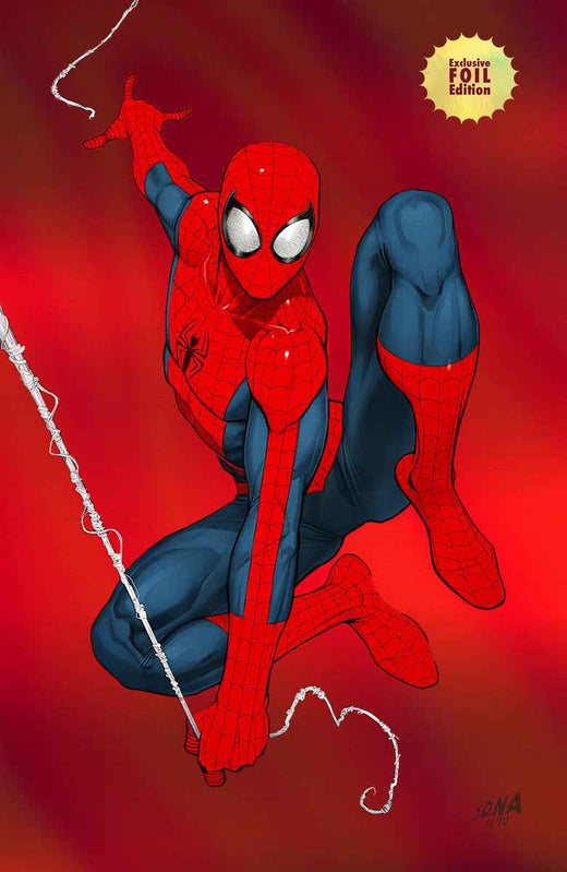 Foil Amazing Spider-Man #51 Unknown Comics David Nakayama Exclusive Virgin Color Bleed Variant