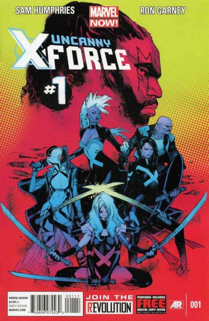 Uncanny X-Force Vol. 2 #1 – Regular Olivier Coipel Cover (Marvel, 2013)