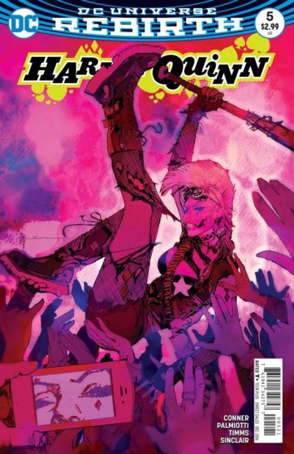 Harley Quinn Vol. 3 #5 – Variant Bill Sienkiewicz Cover (DC, 2016)