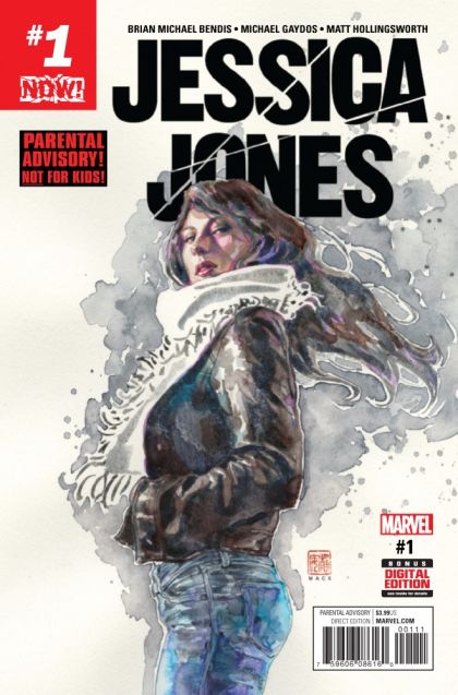 Jessica Jones #1 – Regular David Mack Cover (Marvel, 2016)