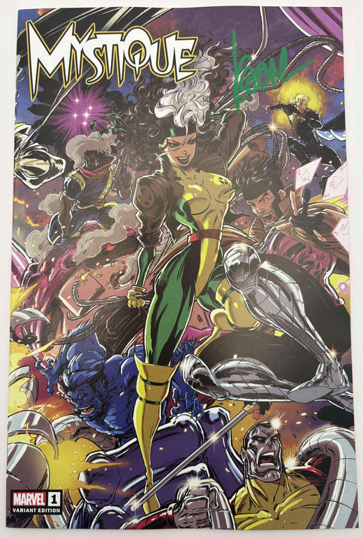 Mystique #1 — Kaare Andrews Connecting Variant — Signed — Unknown Comics