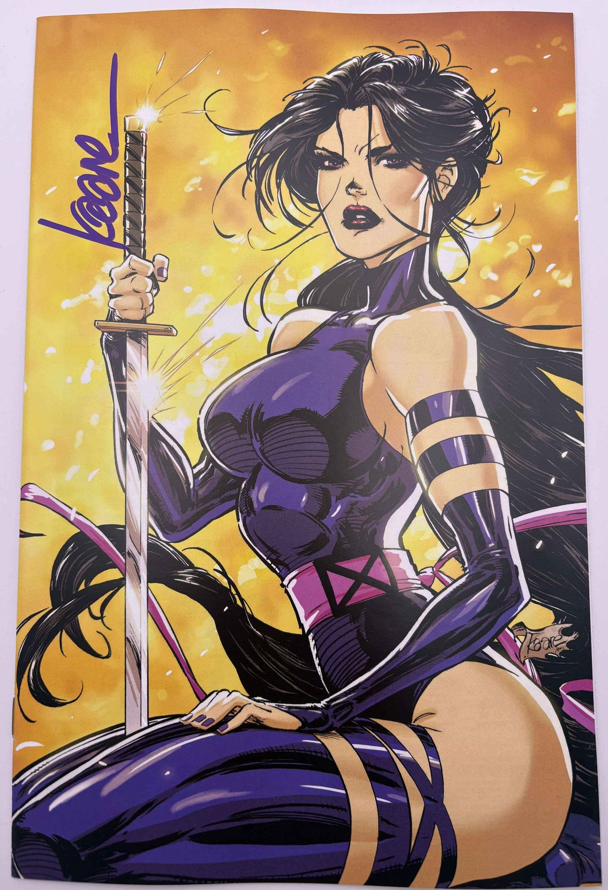 X-Men #10 Unknown Comics Kaare Andrews Exclusive Virgin Variant — Signed by Kaare Andrews