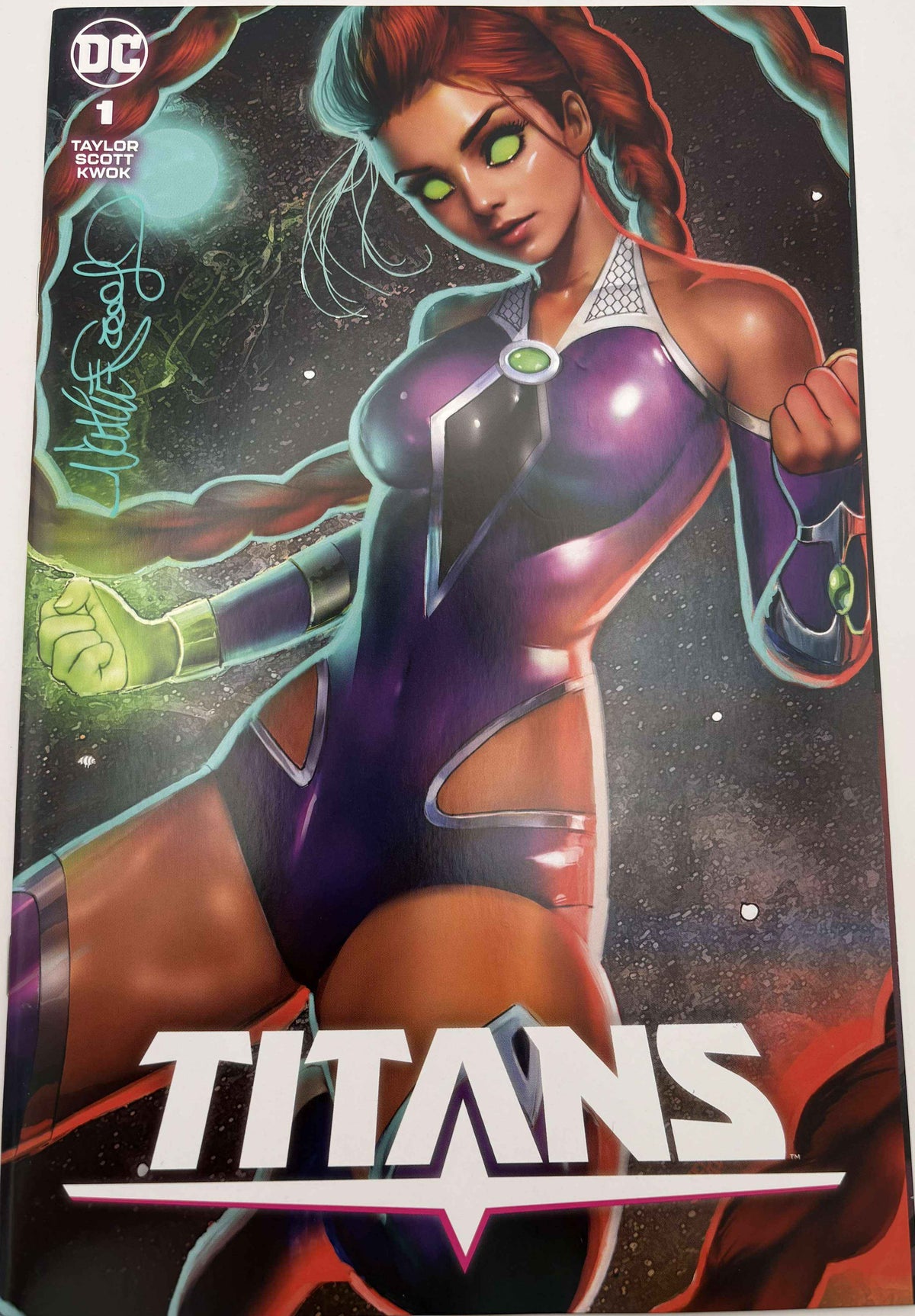 Titans #1 Nathan Szerdy 616 Comics Exclusive Variant — Signed by Nathan Szerdy