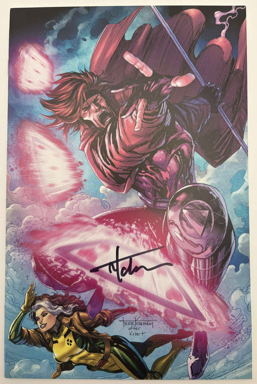 Uncanny X-Men #266 Facsimile Edition Unknown Comics Tyler Kirkham Virgin Variant — Signed by Tyler Kirkham