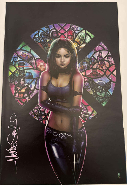 Wolverine #40 — Fall of X Unknown Comics Nathan Szerdy Exclusive Virgin Variant — Signed by Nathan Szerdy