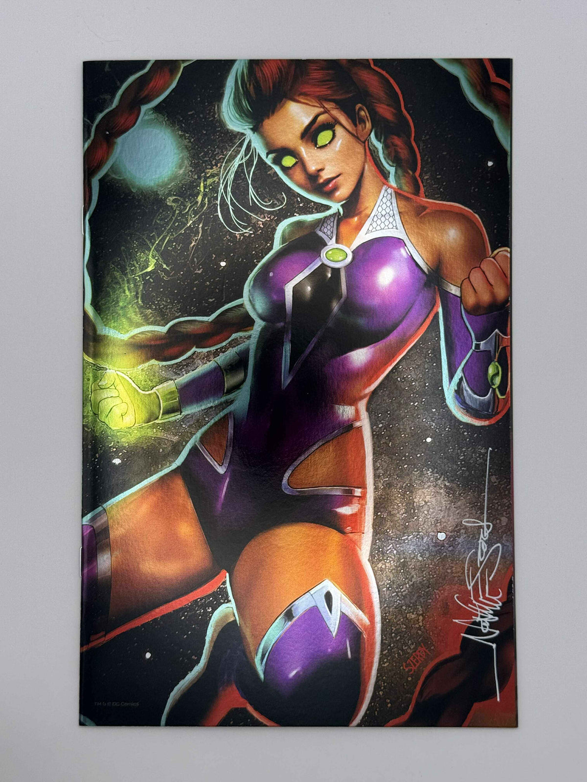 Foil Titans #1 Nathan Szerdy 616 Comics Exclusive Virgin Variant — Signed by Nathan Szerdy