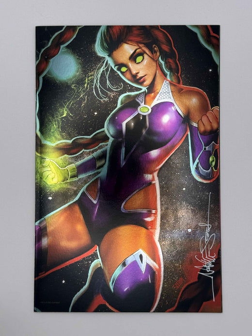 Foil Titans #1 Nathan Szerdy 616 Comics Exclusive Virgin Variant — Signed by Nathan Szerdy
