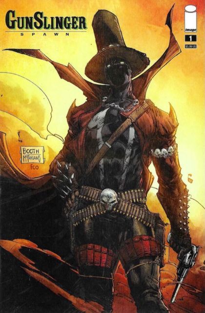 Gunslinger Spawn #1 – Regular Brett Booth Cover (Image, 2021)