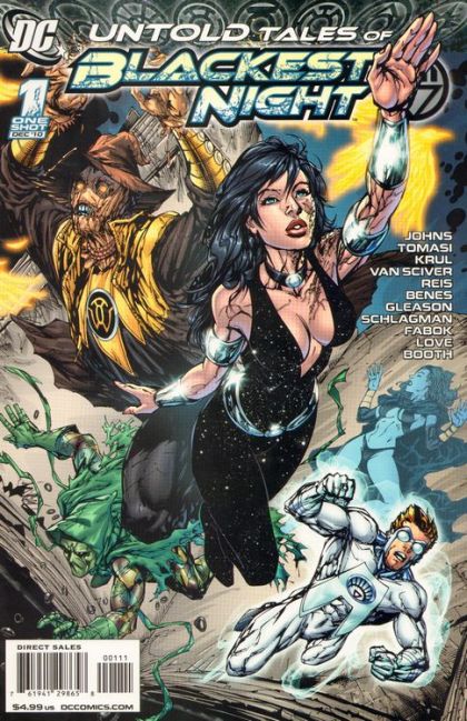 Untold Tales of Blackest Night #1 – Tyler Kirkham & Batt Regular Cover (DC, 2010)