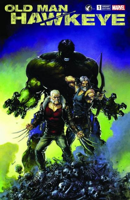 Old Man Hawkeye #1 – Clayton Crain Unknown Comics Exclusive Variant (Marvel, 2018)