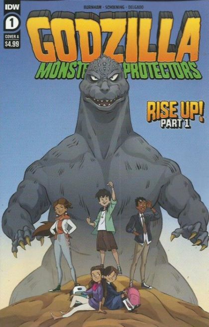 Godzilla: Monsters & Protectors #1 – Regular Dan Schoening Cover (IDW Publishing, 2021)