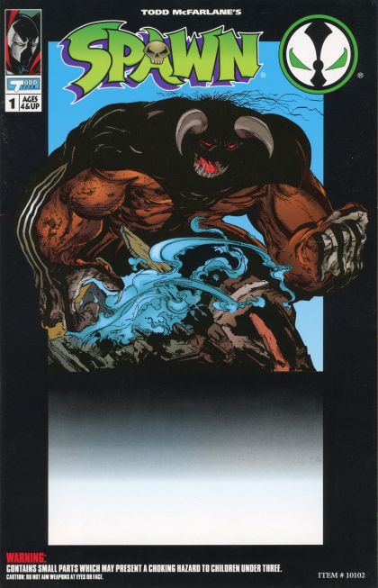 Spawn Toys #1 – Tremor Action Figure Toy Insert Comic (Todd Toys, 1994)