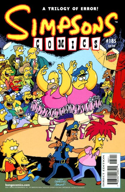 Simpsons Comics #185 (Bongo, 2011)